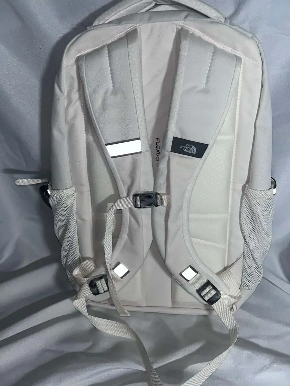 New The North Face Women's Jester Luxe Backpack 27L Gardenia White